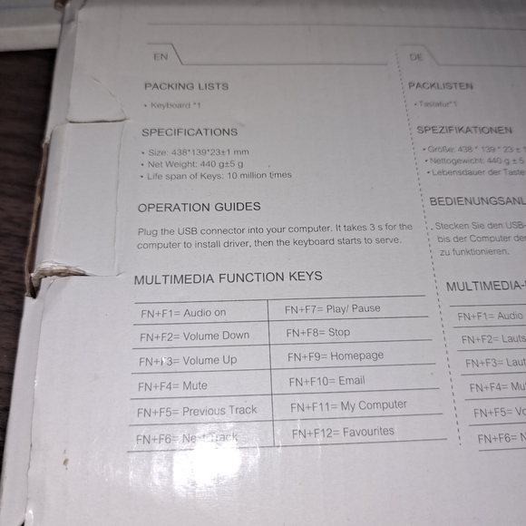 Victsing Wired Keyboard - Picture 6 of 7